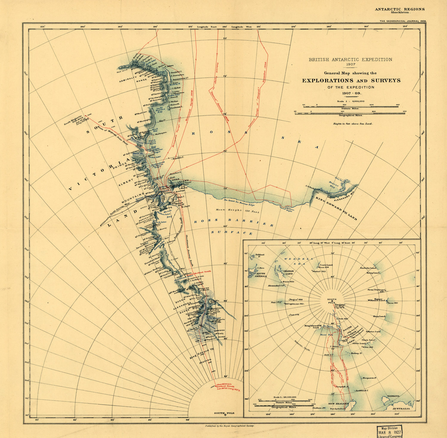 Ernest Shackleton And The Nimrod Expedition